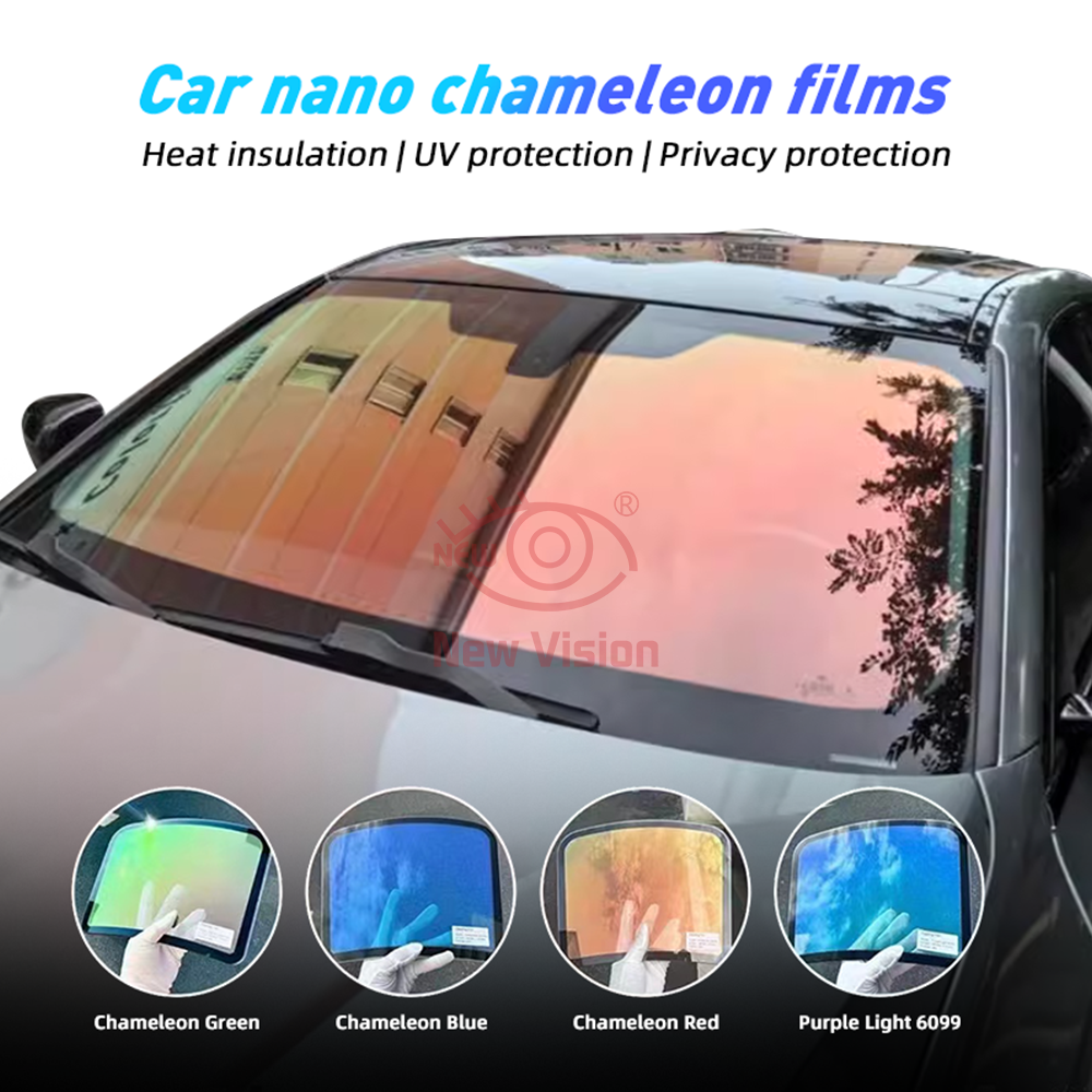 1mX3m 70%VLT Aurora Red Green  - Glass Protector Auto ulasan dan harga