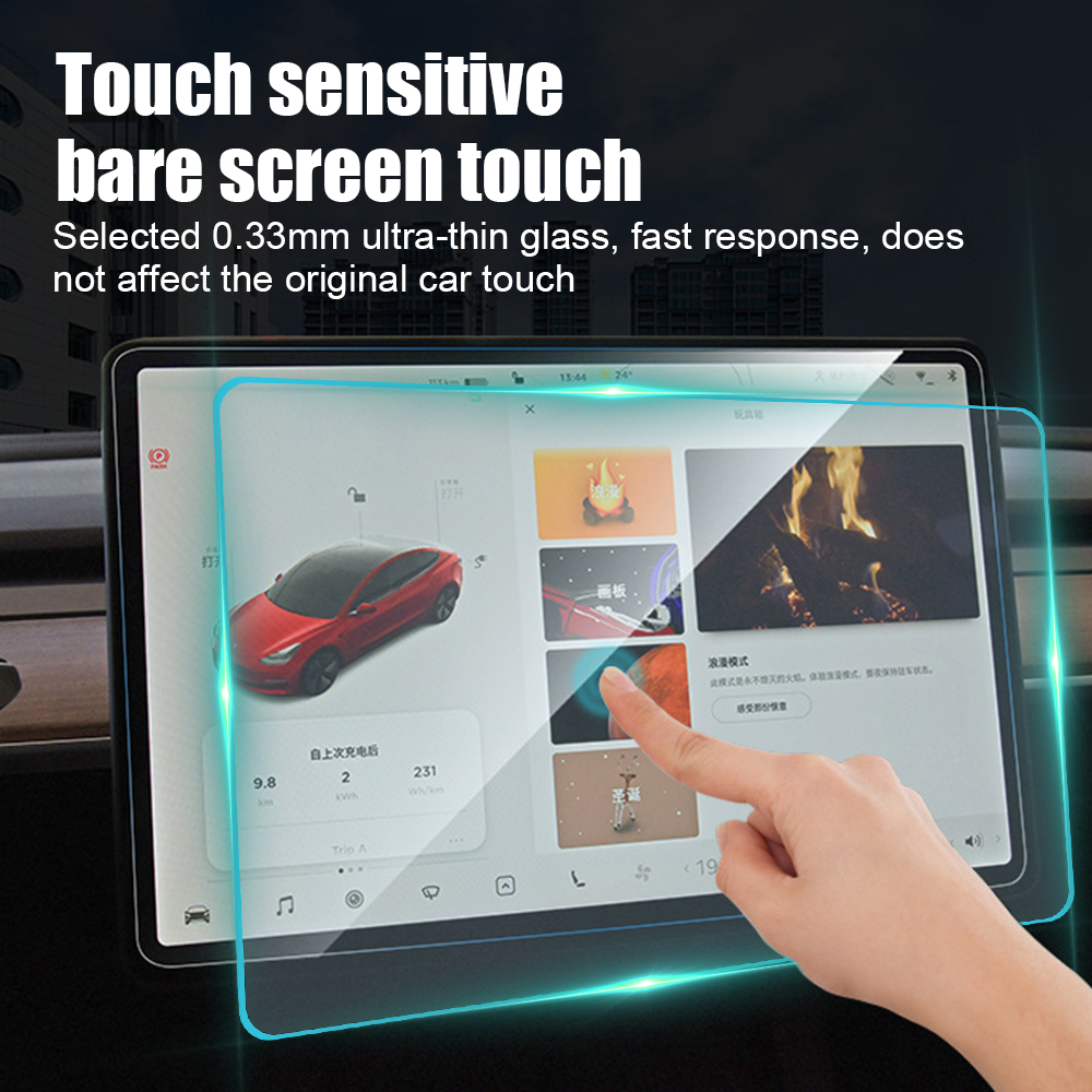 For Tesla Model 3/Y 2021 Matte - Matte Anti Glare Screen ulasan dan harga