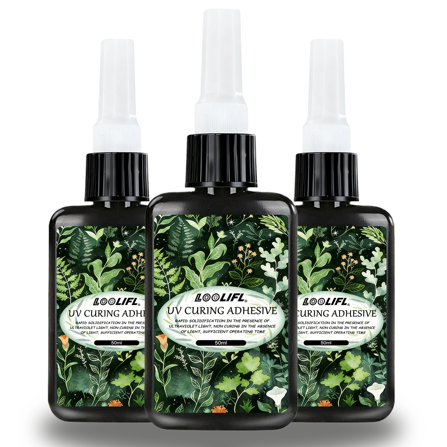 LOOLIFL UV Glue Kit 3 Bottles  - Liquid Uv Glue Kit ulasan dan harga