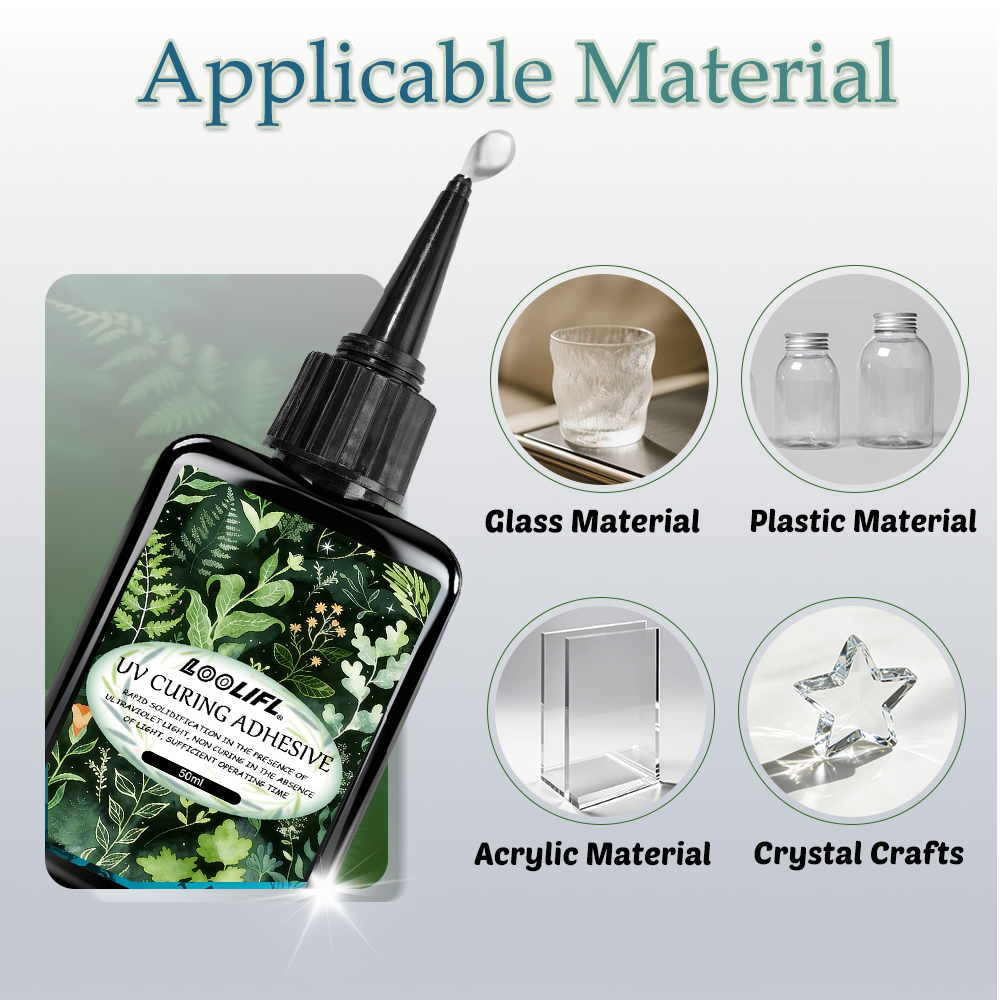 LOOLIFL UV Glue Kit 3 Bottles  - Liquid Uv Glue Kit ulasan dan harga